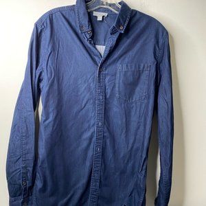 COS BUTTON UP Collared LONG SLEEVE SHIRT SIZE S